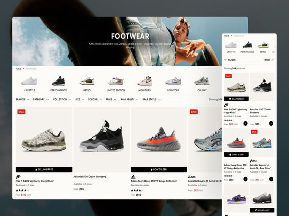 Kick Game collection page
