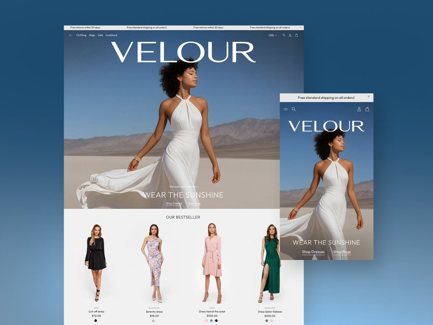 Fashion Shopify-storefront